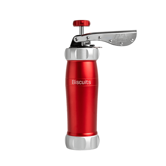 Biscuit "Cookie" Press (Design Line) Cookie Press Marcato USA Red 