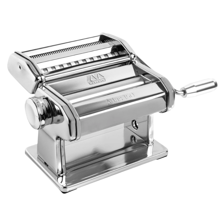 Atlas 150 Pasta Machine (Design line) Pasta Machine Marcato USA Chrome