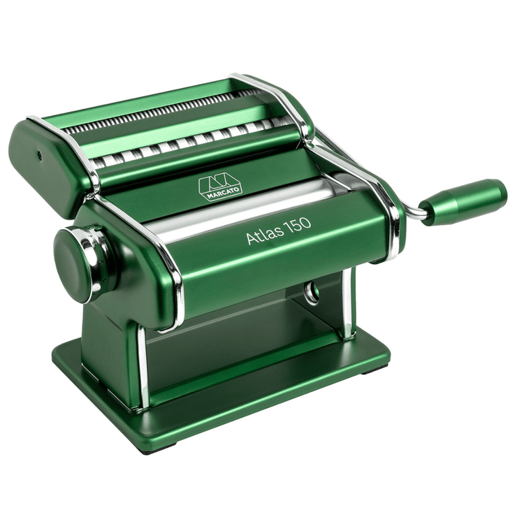 Atlas 150 Pasta Machine (Design line) Pasta Machine Marcato USA Green