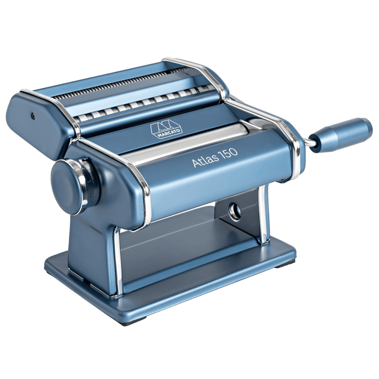 Atlas 150 Pasta Machine (Design line) Pasta Machine Marcato USA Powder Blue