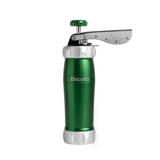 Biscuit "Cookie" Press (Design Line) Cookie Press Marcato USA Green