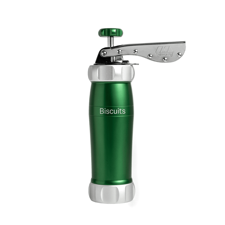 Biscuit "Cookie" Press (Design Line) Cookie Press Marcato USA Green