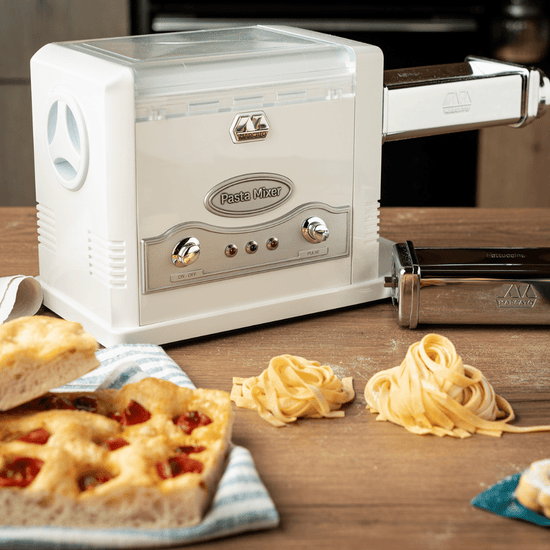 Pasta Fresca Pasta Mixer + Attachments (Classic line) Pasta Machine Marcato USA 