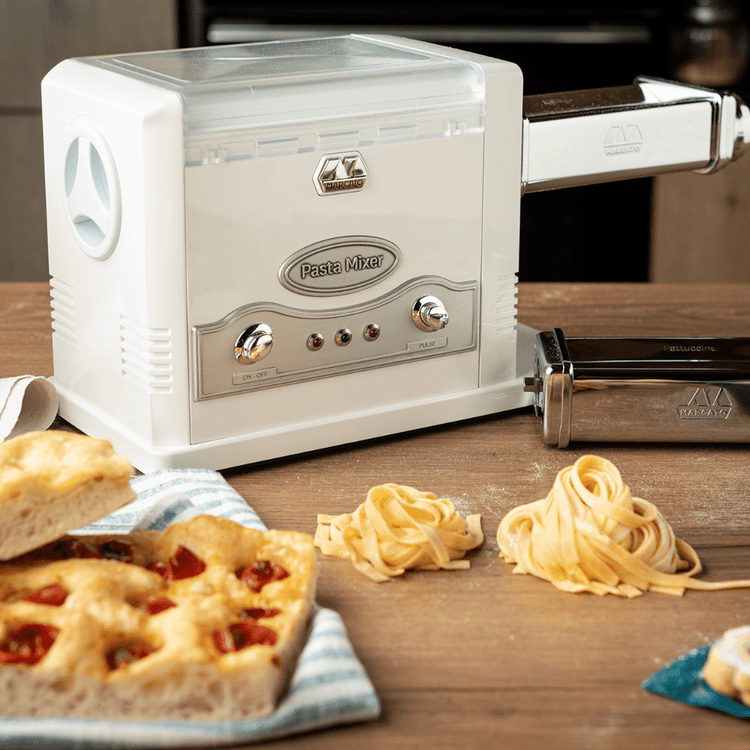 Pasta Fresca Pasta Mixer + Attachments (Classic line) Pasta Machine Marcato USA