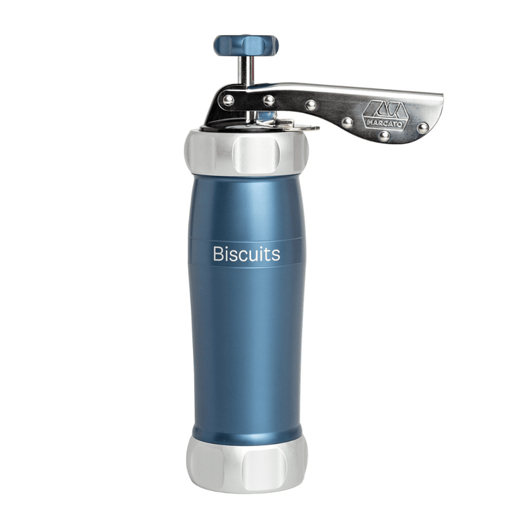 Biscuit "Cookie" Press (Design Line) Cookie Press Marcato USA Powder Blue