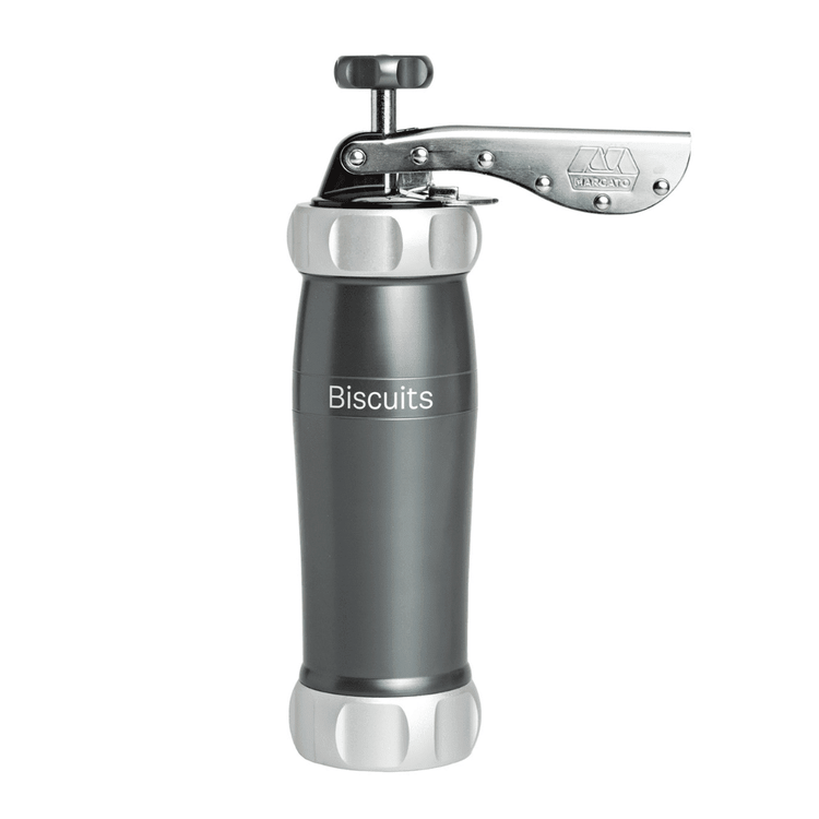 Biscuit "Cookie" Press (Design Line) Discontinued Marcato USA Powder Gray