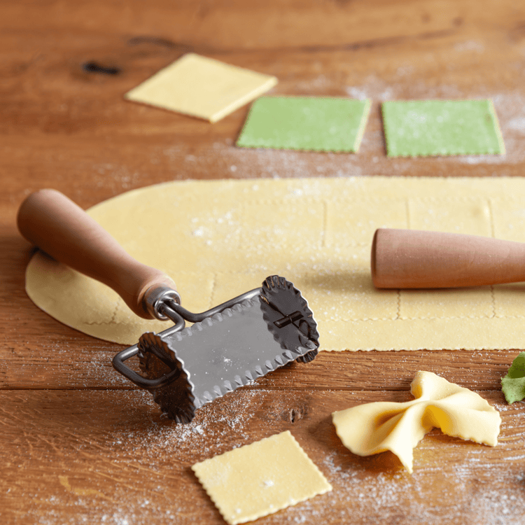 Squared Toothed Pasta Cutter, 2.5" Pasta Cutter Marcato USA