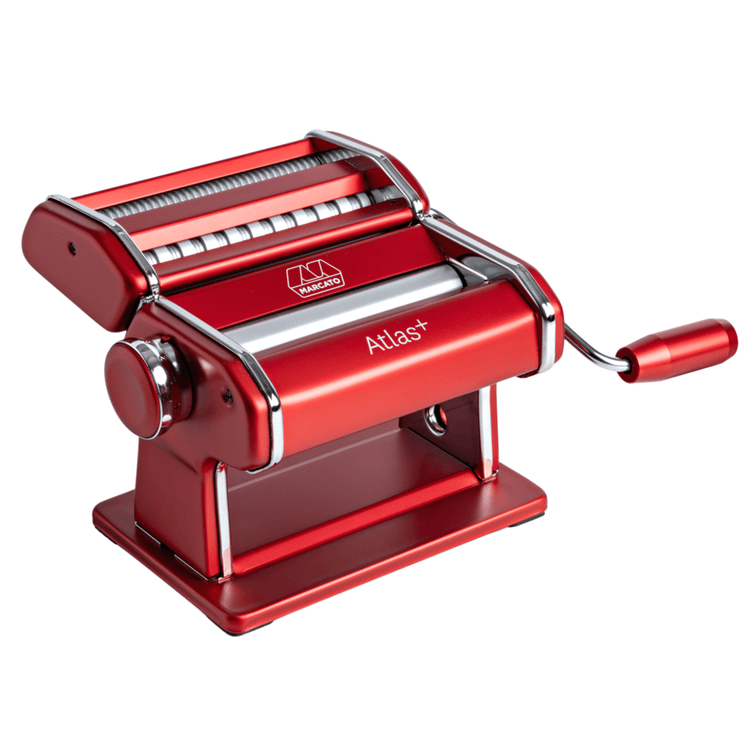 Atlas 150+ Pasta Machine Pasta Machine Marcato USA Red