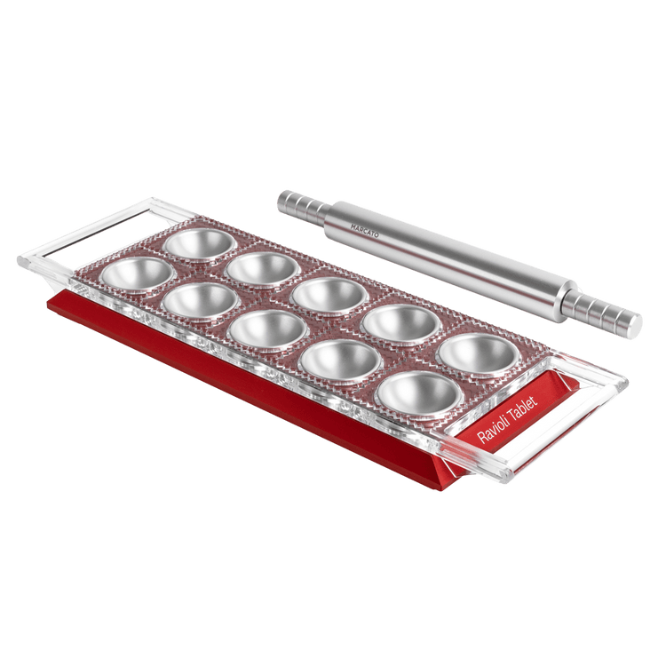 Ravioli Tablet (Design Line) Ravioli Tablet Marcato USA Red