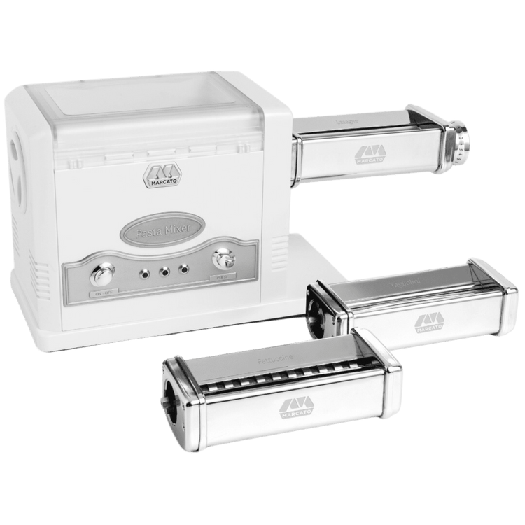 Pasta Fresca Pasta Mixer + Attachments (Classic line) Pasta Machine Marcato USA