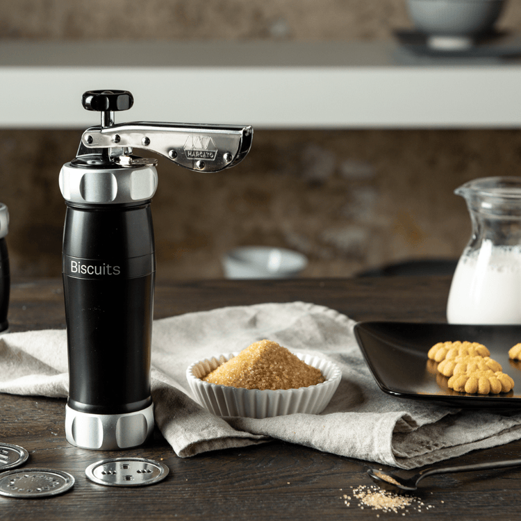 Biscuit "Cookie" Press (Design Line) Cookie Press Marcato USA Black