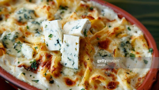 LASAGNE WITH CEPS AND GORGONZOLA