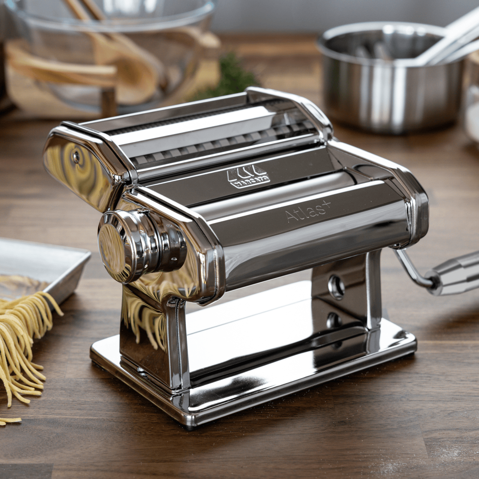 Marcato Pasta Atlas 150+ Pasta Machine, 100% Made in Italy