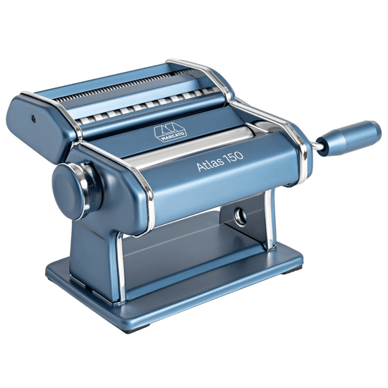Atlas 150 Pasta Machine (Design line) Pasta Machine Marcato USA Powder Blue 