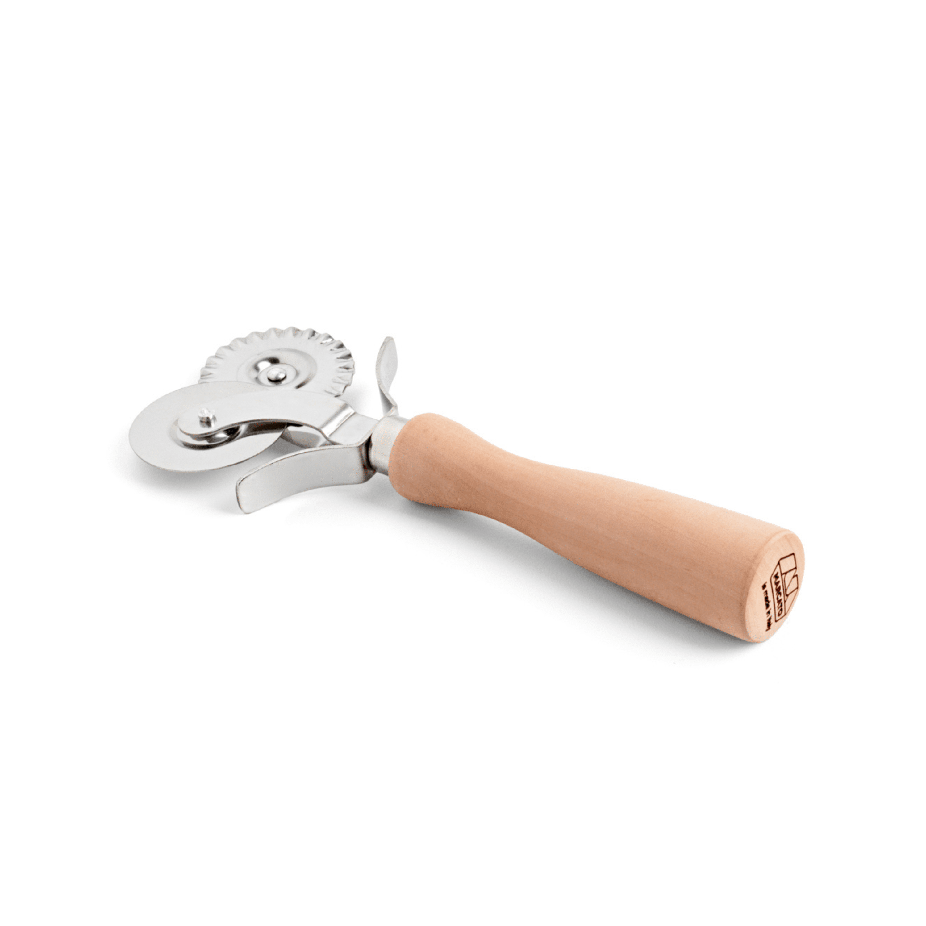 Marcato Double Pasta Cutter (Smooth & toothed), 100% Made in Italy